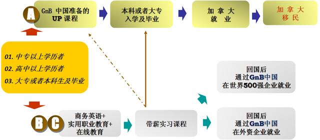 通过体验GnB中国国际人才就业培养课程 您未来的前景